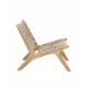 Delhi/L lounge Chair - Ξύλο - 80x59.5x71.5 cm Delhi/L lounge Chair - Ξύλο - 80x59.5x71.5 cm