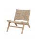 Delhi/L lounge Chair - Ξύλο - 80x59.5x71.5 cm Delhi/L lounge Chair - Ξύλο - 80x59.5x71.5 cm