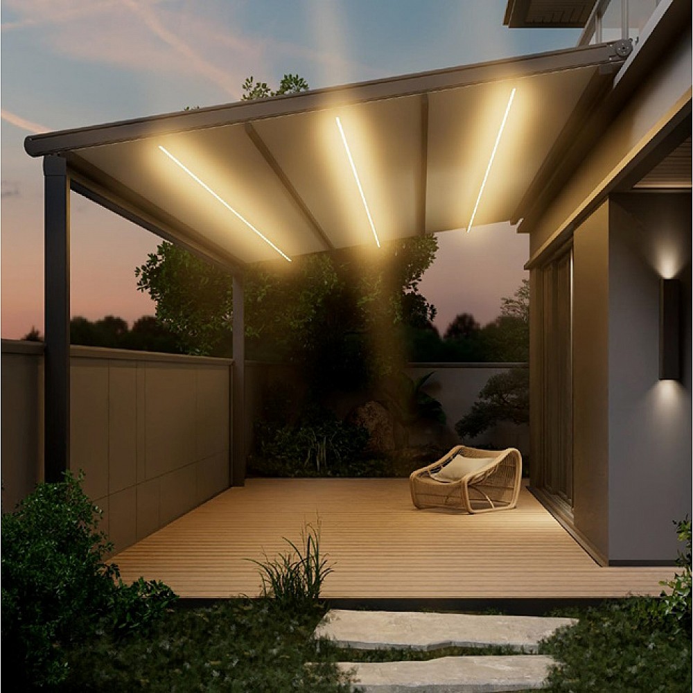 Pergola/WM 4x4m - Αλουμίνιο - 400x400x0 cm