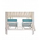 Fabio/Full Extras Day Bed White - Αλουμίνιο - 204x174x220 cm