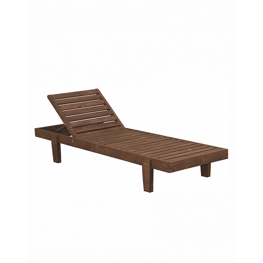 Aegean Sun-Lounger - Ξύλο - 200x64x34 cm