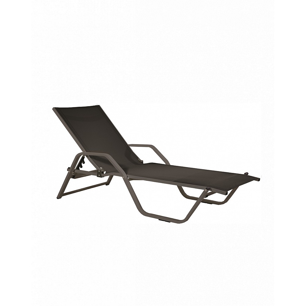 Majorca Sun-Lounger/Alu - Αλουμίνιο - 198x70x50 cm