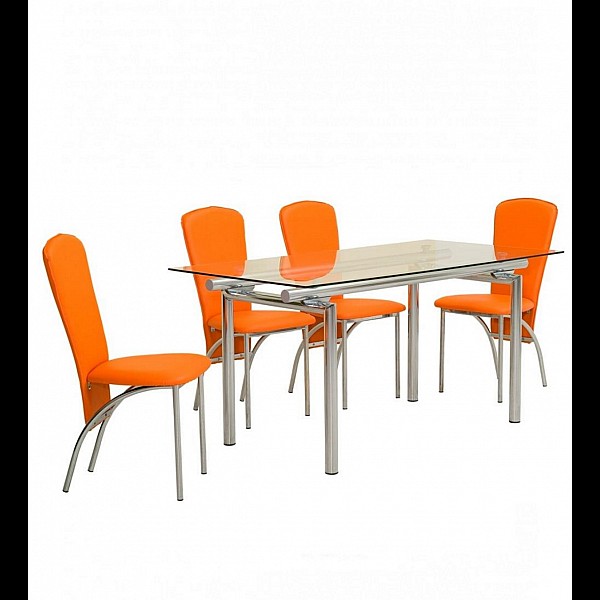 Table Livorno - Μέταλλο - 159x80x75 cm