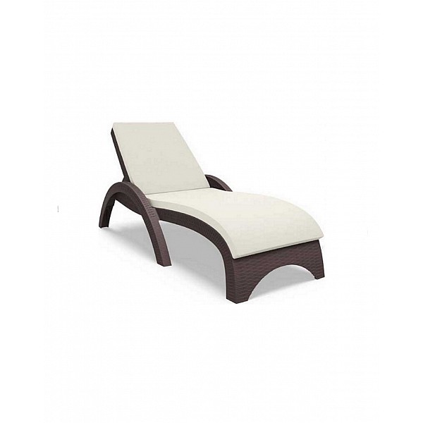 Cushion for Tropic Sun-Lounger - 186x59x5 cm