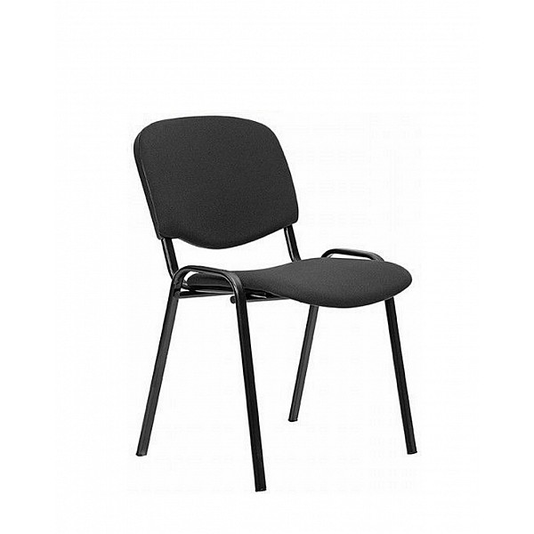 Visitor Chair Iso Black - Μέταλλο