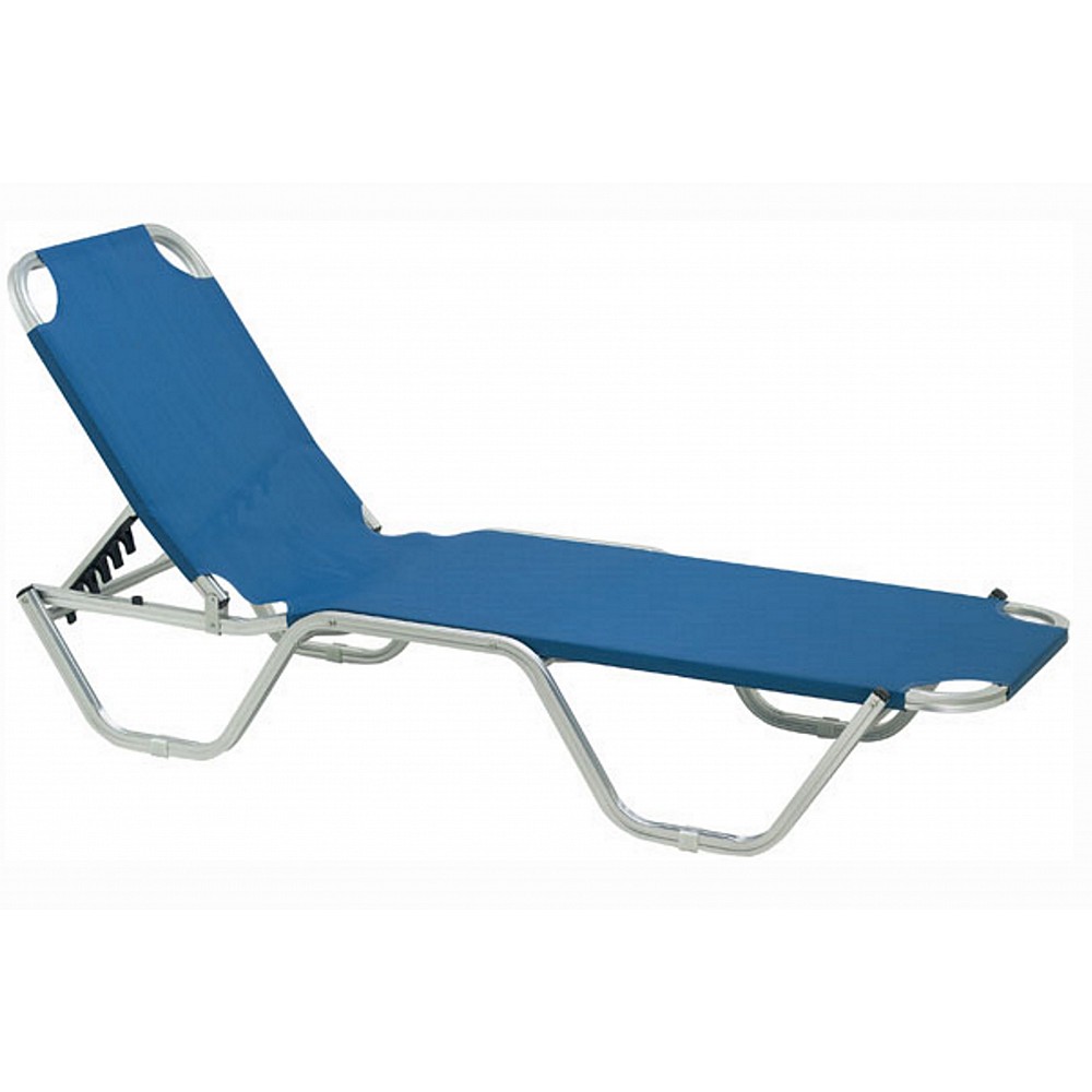 Sun-Lounger Florida/K Blue - Αλουμίνιο - 195x60x29 cm