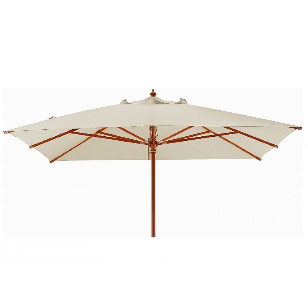 Madera Wooden Umbrella 3x3m - Ξύλο - 300x300x0 cm