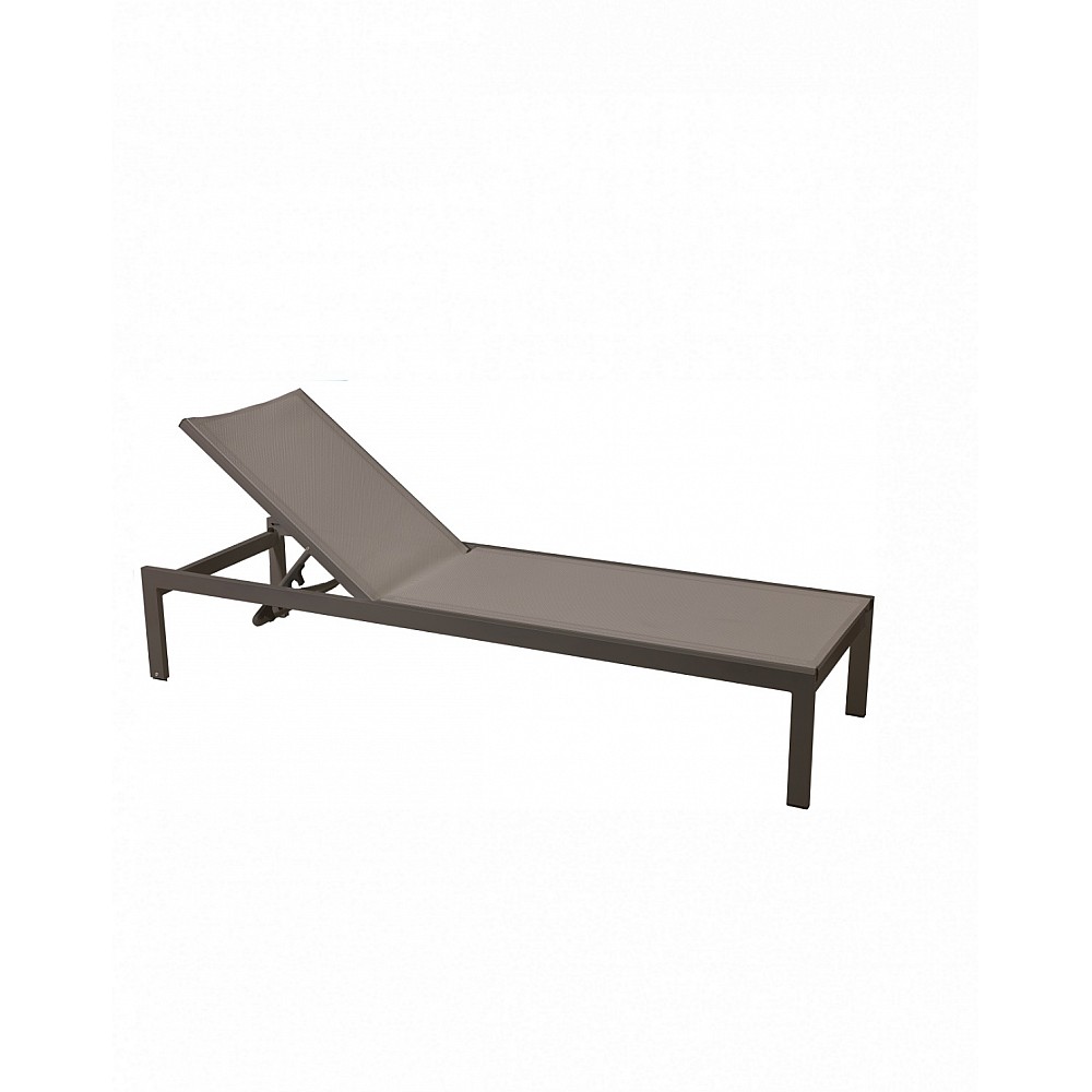 Casablanca Sun-Lounger/Alu - Αλουμίνιο - 198x62x35 cm