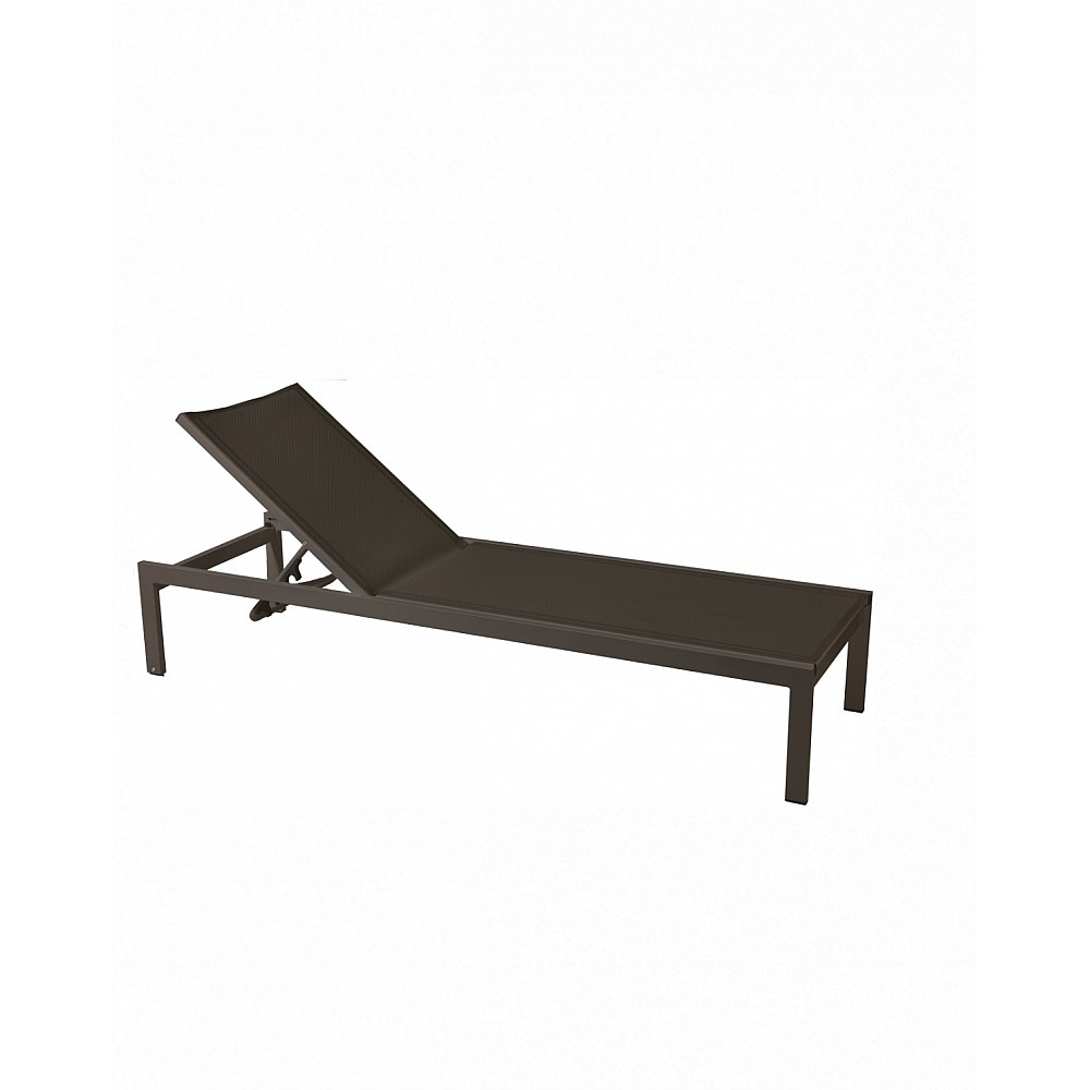 Casablanca Sun-Lounger/Alu - Αλουμίνιο - 198x62x35 cm