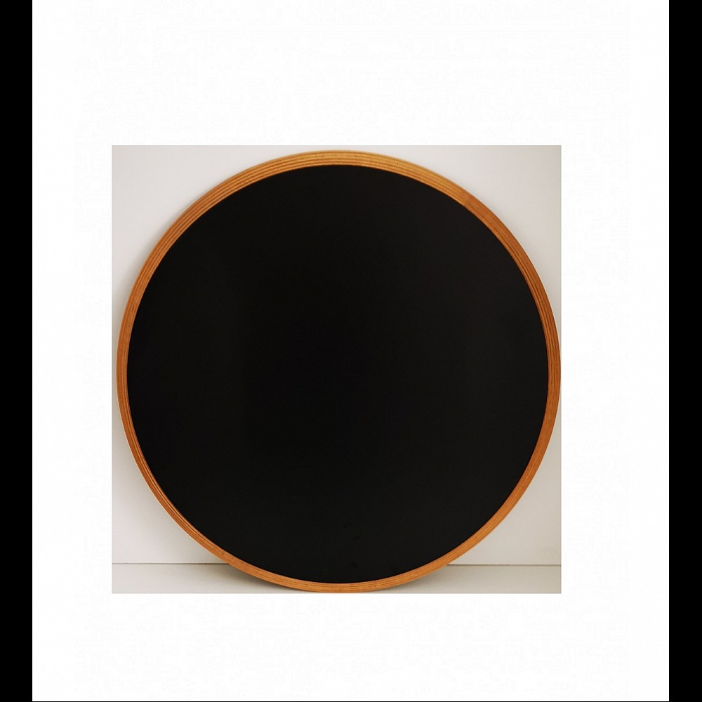 Επιφάνεια Linea Μαύρη Φ80cm - Ξύλο