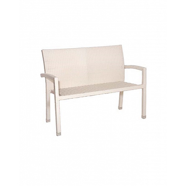 Palermo/D White Sofa