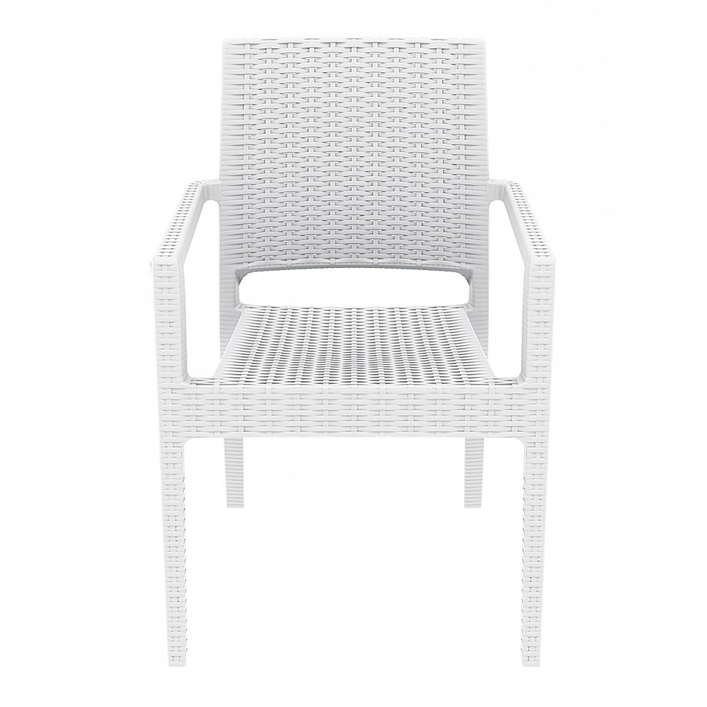 Ibiza/P White Armchair - Πολυπροπυλένιο - 59x58x87 cm