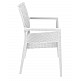 Ibiza/P White Armchair - Πολυπροπυλένιο - 59x58x87 cm