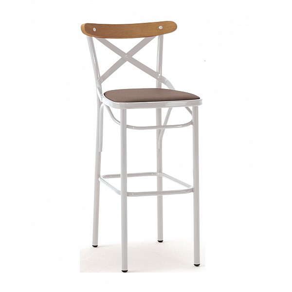 Barstool Antique/S-M CAT.A - Μέταλλο - 51x45x111 cm