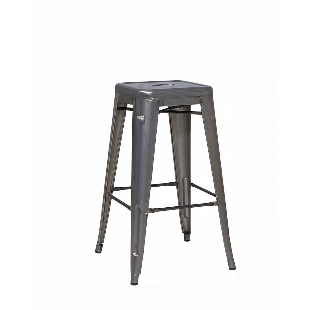 Dolix/S Barstool - Μέταλλο - 43x43x77 cm