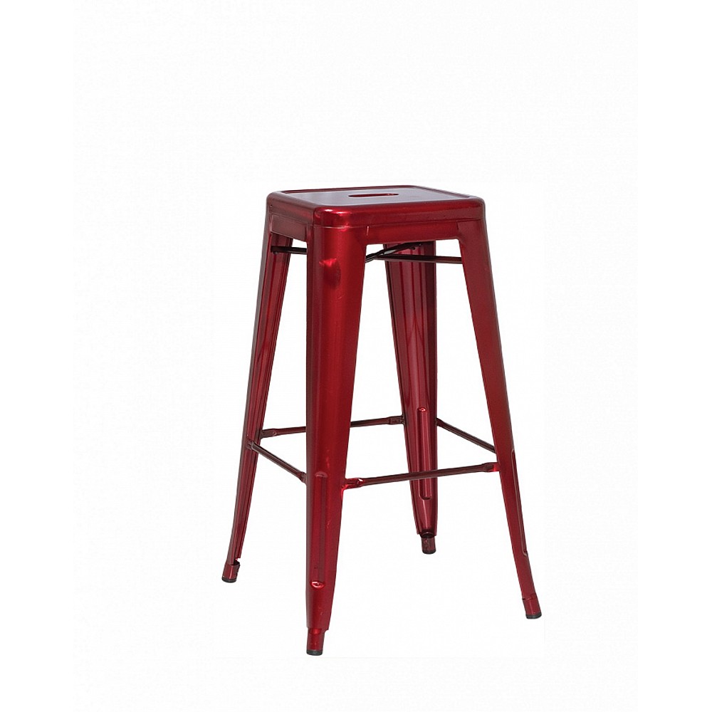 Dolix/S Barstool - Μέταλλο - 43x43x77 cm