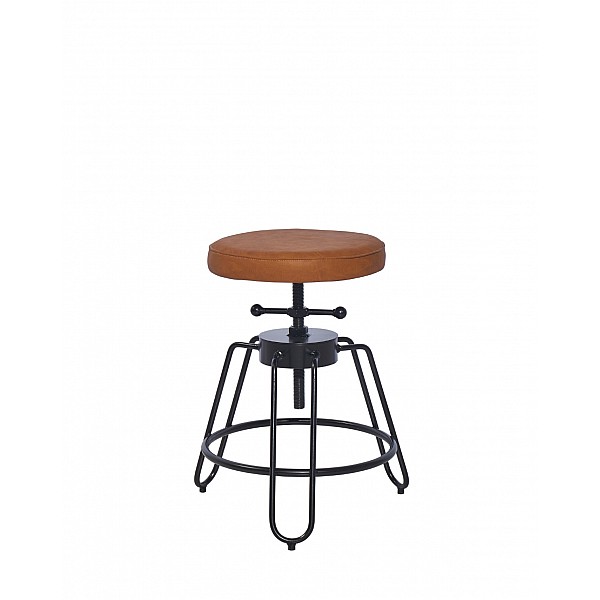 Barstool Oclahoma/S-L CAT.A - Μέταλλο - 45x45x50 cm