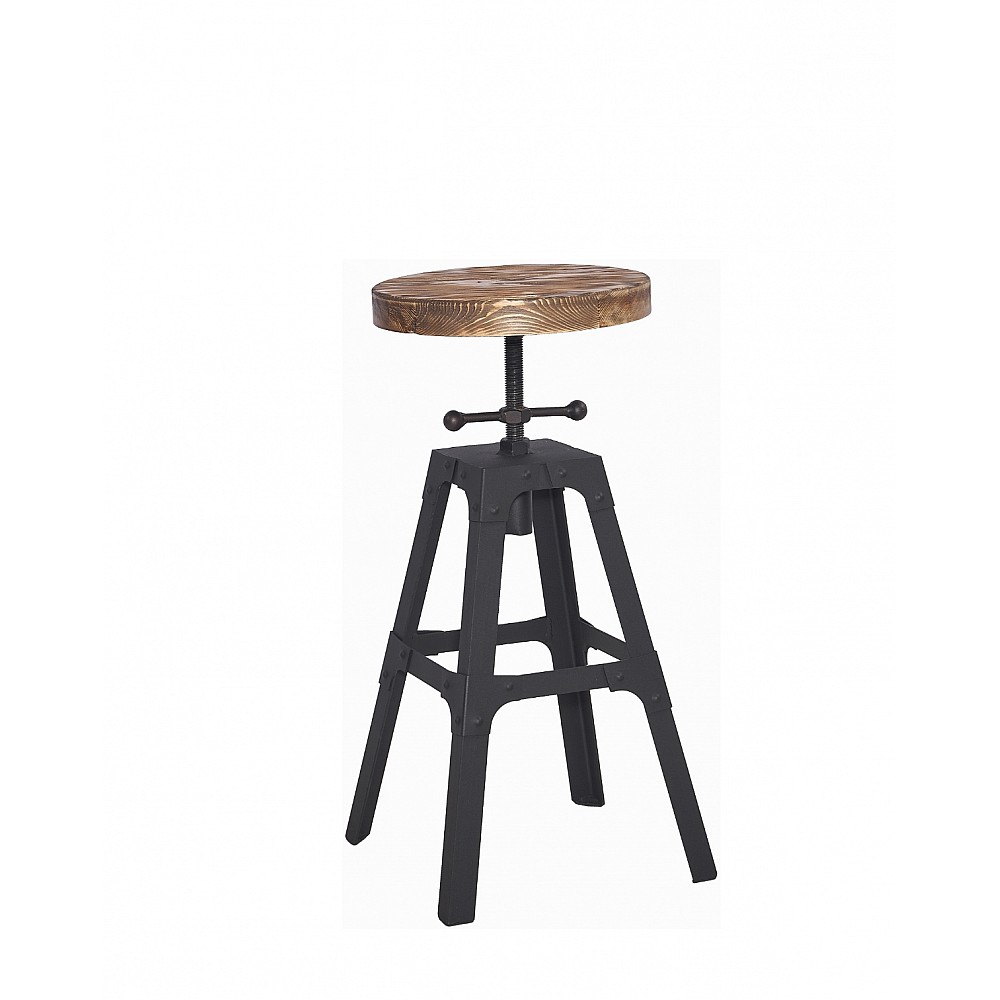 Barstool Rocky/S - Μέταλλο - 37x37x64 cm