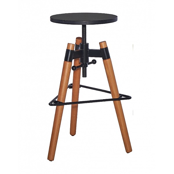 Barstool Oldy/W - Μέταλλο - 44x44x68 cm