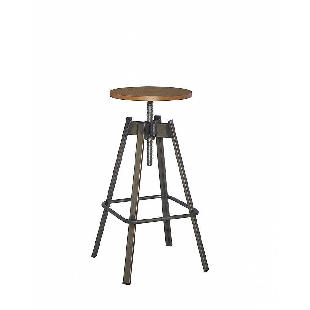 Barstool TN-494/W - Μέταλλο - 41x41x0 cm