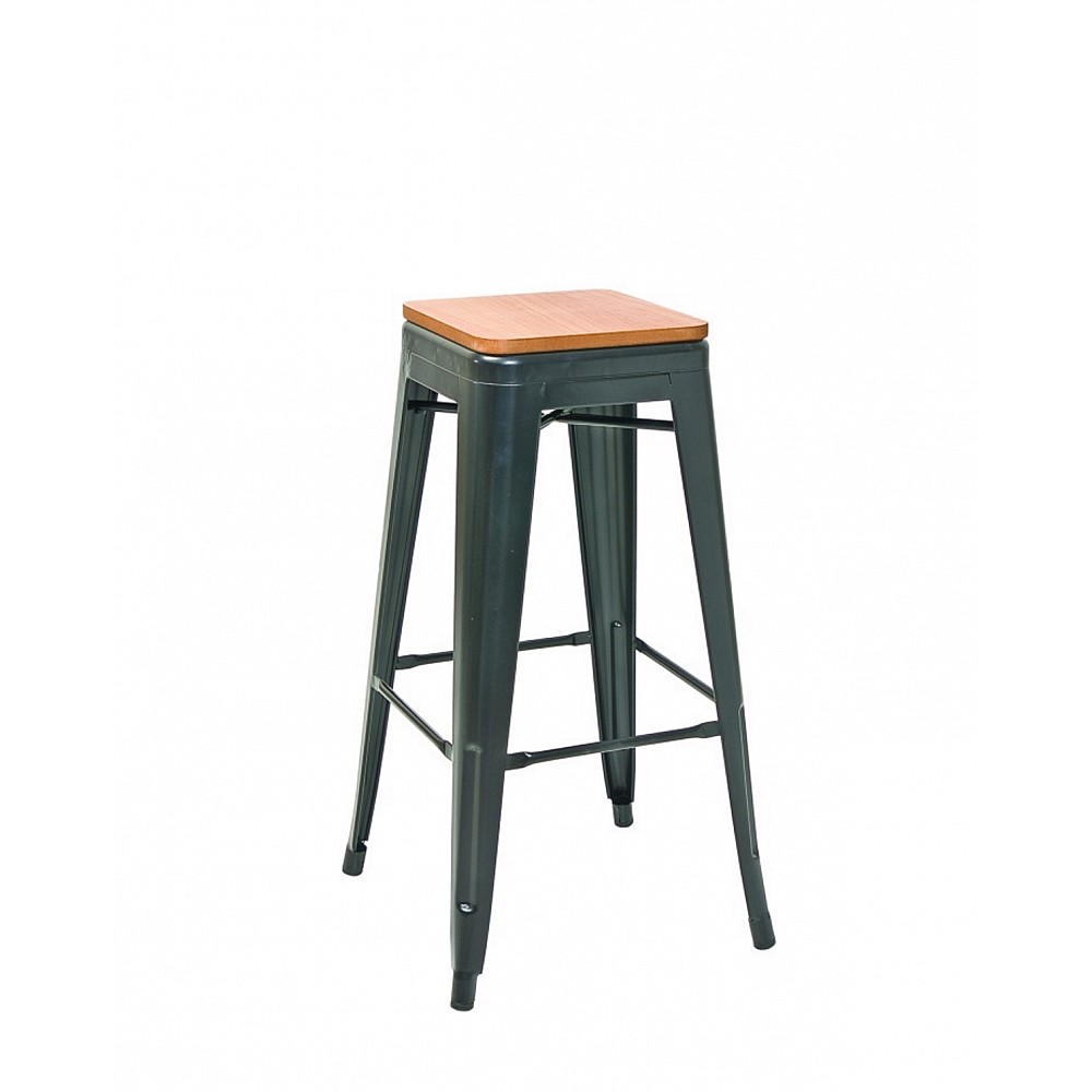 Barstool Dolix/S-W - Μέταλλο - 43x43x79 cm