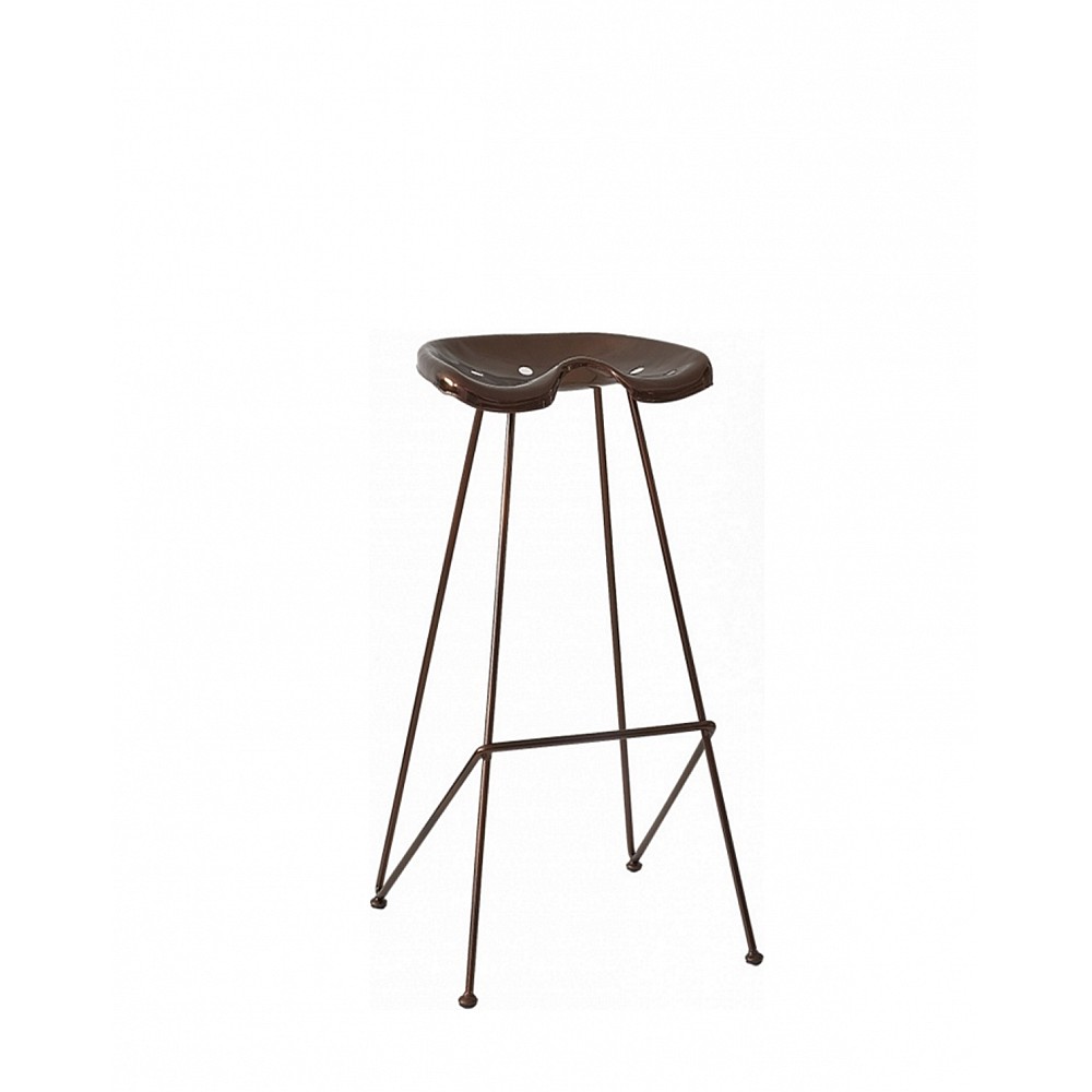 Barstool Calvin/S INDOOR - Μέταλλο - 48x48x83 cm