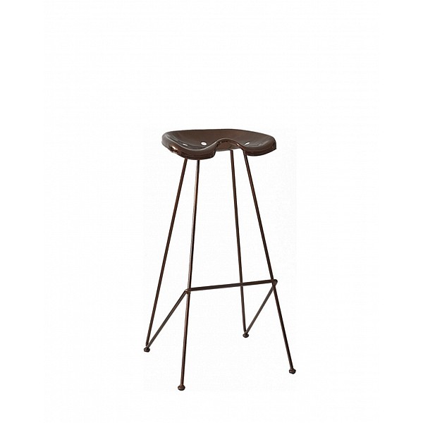 Barstool Calvin/S INDOOR - Μέταλλο - 48x48x83 cm