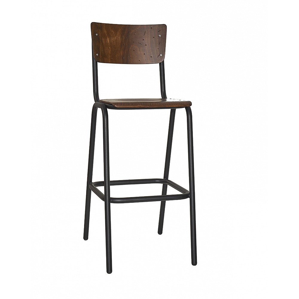 Barstool School/S - Μέταλλο - 55x44x114 cm