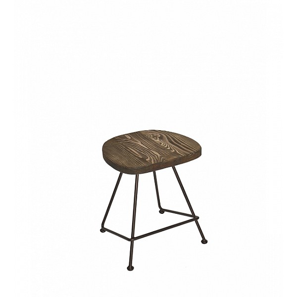 Barstool Calvin/SL-W INDOOR - Μέταλλο - 36x40x46 cm