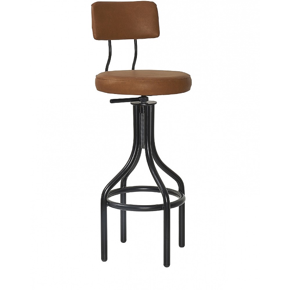 Barstool Salvo/S CAT.A - Μέταλλο - 51x44x102 cm