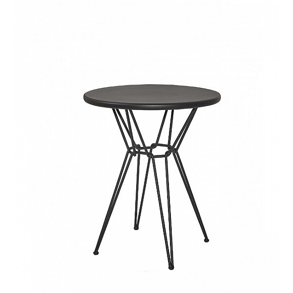 Table Cologne/T4-R70cm INDOOR - Μέταλλο - 70x70x74 cm