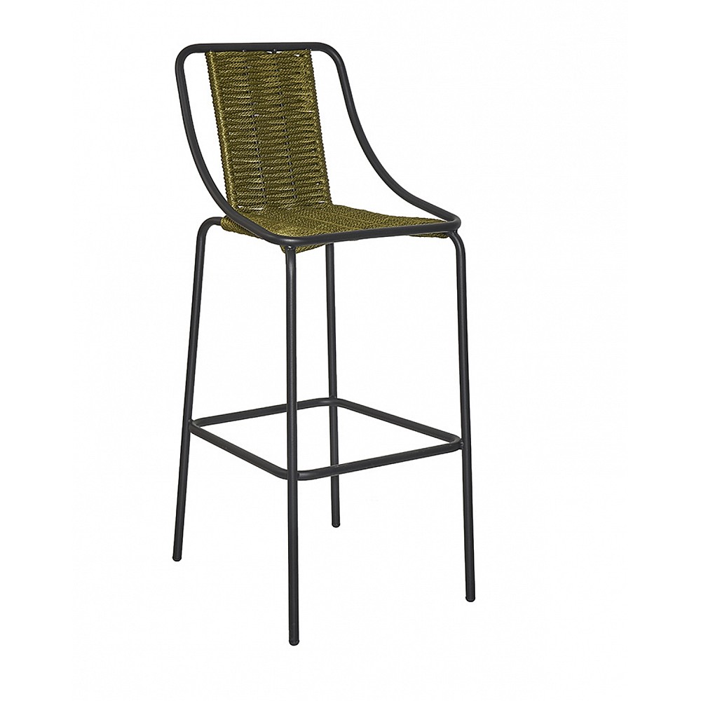 Oyster/S Barstool - Μέταλλο - 52x45x110 cm