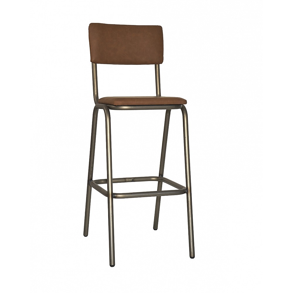 Barstool School/S-V CAT.A - Μέταλλο - 55x44x117 cm