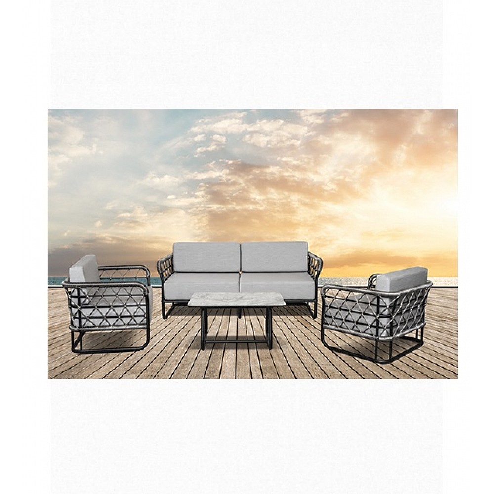 Marine/XL Lounge Set COM - Αλουμίνιο