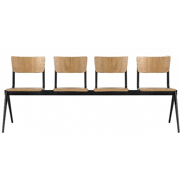 Fuego/D4 Bench - Μέταλλο - 52x200x83 cm