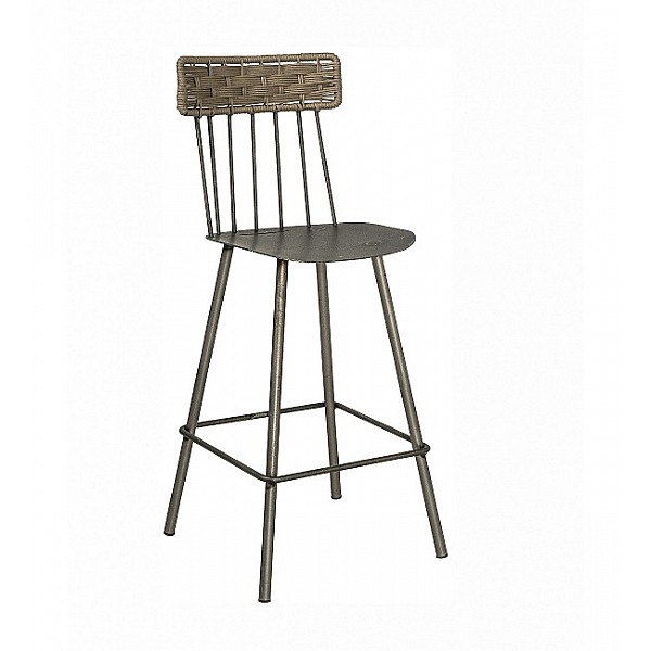 Ariandy/S-R Barstool - Μέταλλο - 45x44x108 cm