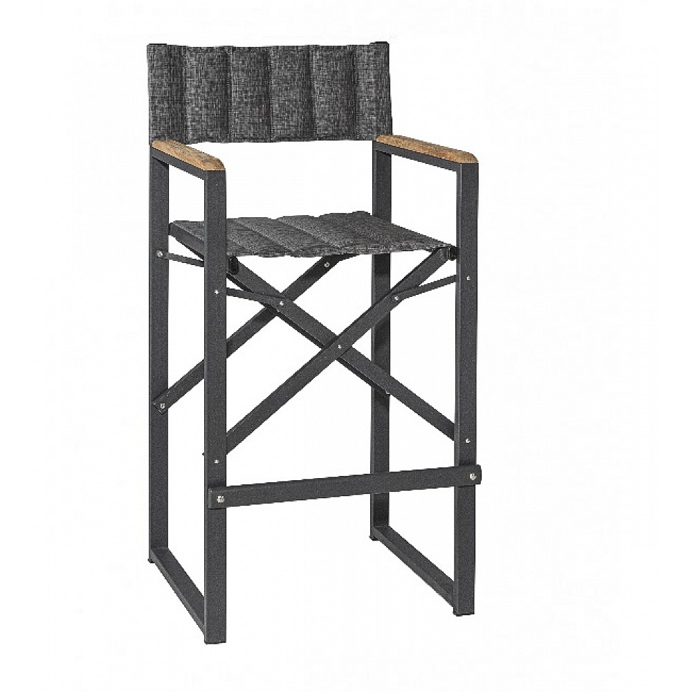 Piazza/SW-LUX Barstool - Μέταλλο - 53x57x115.5 cm