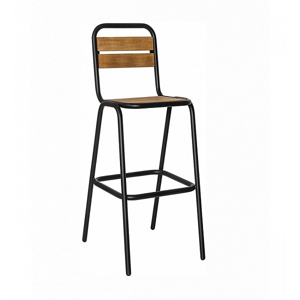 Texas/S-T Barstool - Μέταλλο - 53x45x112 cm