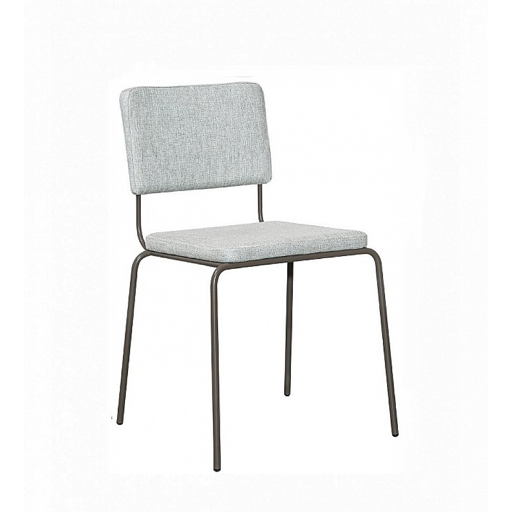 Καρέκλα Hill, COM - Μέταλλο - 55x50x82 cm