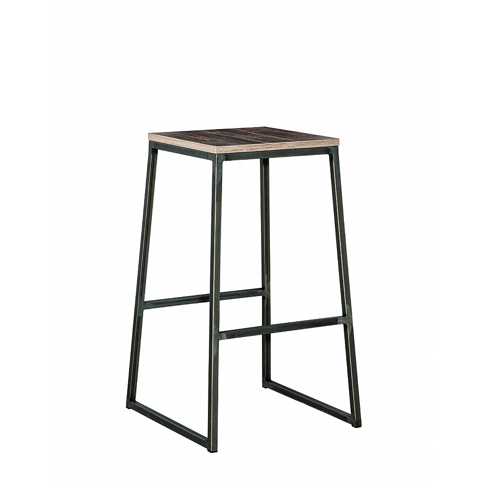 Barstool Monro/S - Μέταλλο - 48x46x77 cm