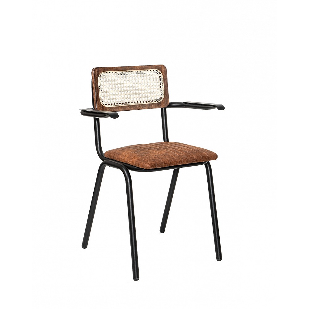 School/P-2VR COM Armchair - Μέταλλο - 50x58x82 cm