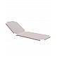 Sun-Lounger Cover Textilene Double Colored white-Brown