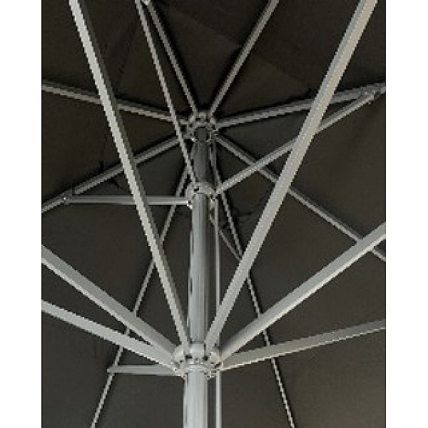 Great 5x5m, Aluminum Umbrella - Αλουμίνιο - 500x500x442 cm