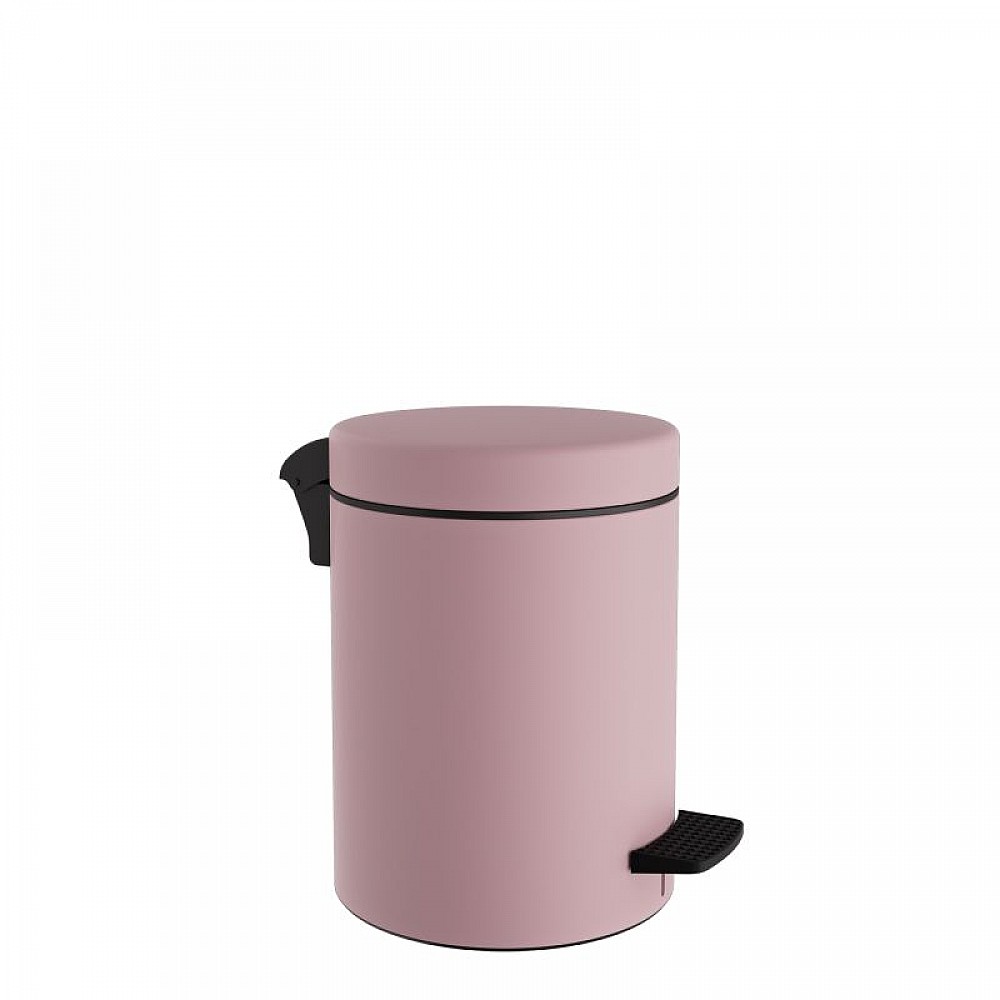 Χαρτοδοχείο 3 Lit, Soft Close - Matt Pink, Pam & Co, Ø18 x H25 (cm), 03-601-303 Χαρτοδοχείο 3 Lit, Soft Close - Matt Pink, Pam & Co, Ø18 x H25 (cm), 03-601-303