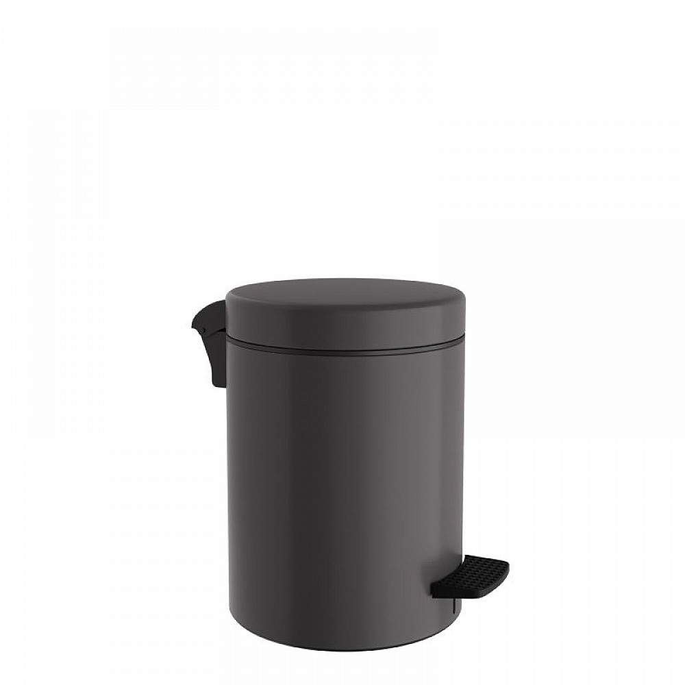 Χαρτοδοχείο 3 Lit, Soft Close - Matt Anthracite, Pam & Co, Ø18 x H25 (cm), 03-601-113 Χαρτοδοχείο 3 Lit, Soft Close - Matt Anthracite, Pam & Co, Ø18 x H25 (cm), 03-601-113