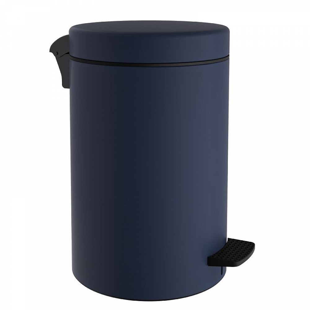 Χαρτοδοχείο 12 Lit, Soft Close - Matt Navy Blue, Pam & Co, Ø25 x H40 (cm), 12-090-203 Χαρτοδοχείο 12 Lit, Soft Close - Matt Navy Blue, Pam & Co, Ø25 x H40 (cm), 12-090-203