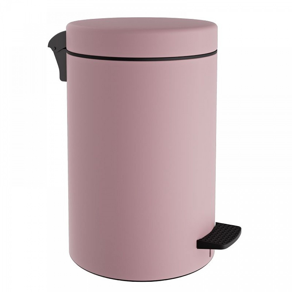 Χαρτοδοχείο 12 Lit, Soft Close - Matt Pink, Pam & Co, Ø25 x H40 (cm), 12-090-303 Χαρτοδοχείο 12 Lit, Soft Close - Matt Pink, Pam & Co, Ø25 x H40 (cm), 12-090-303