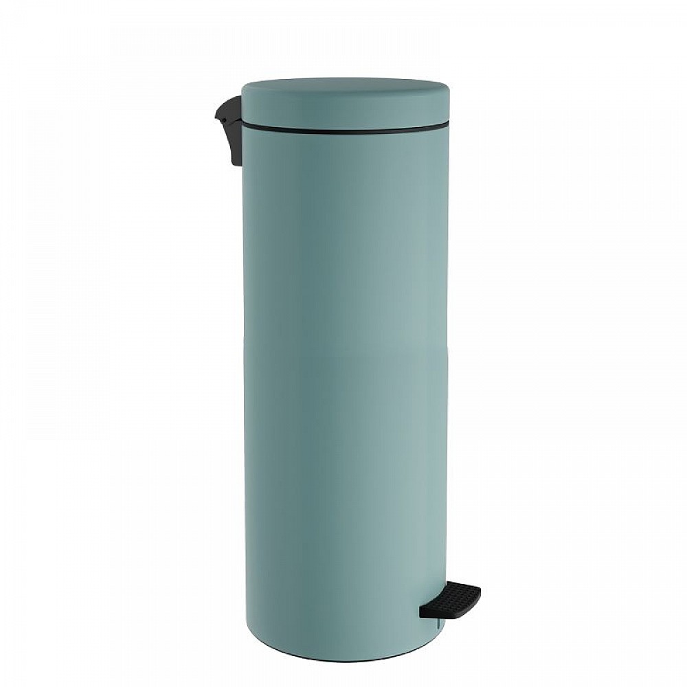 Χαρτοδοχείο 16 Lit Soft Close, No Inner Bucket - Matt Turquoise, Pam & Co, Ø20 x H55 (cm), 16-2053-913 Χαρτοδοχείο 16 Lit Soft Close, No Inner Bucket - Matt Turquoise, Pam & Co, Ø20 x H55 (cm), 16-2053-913