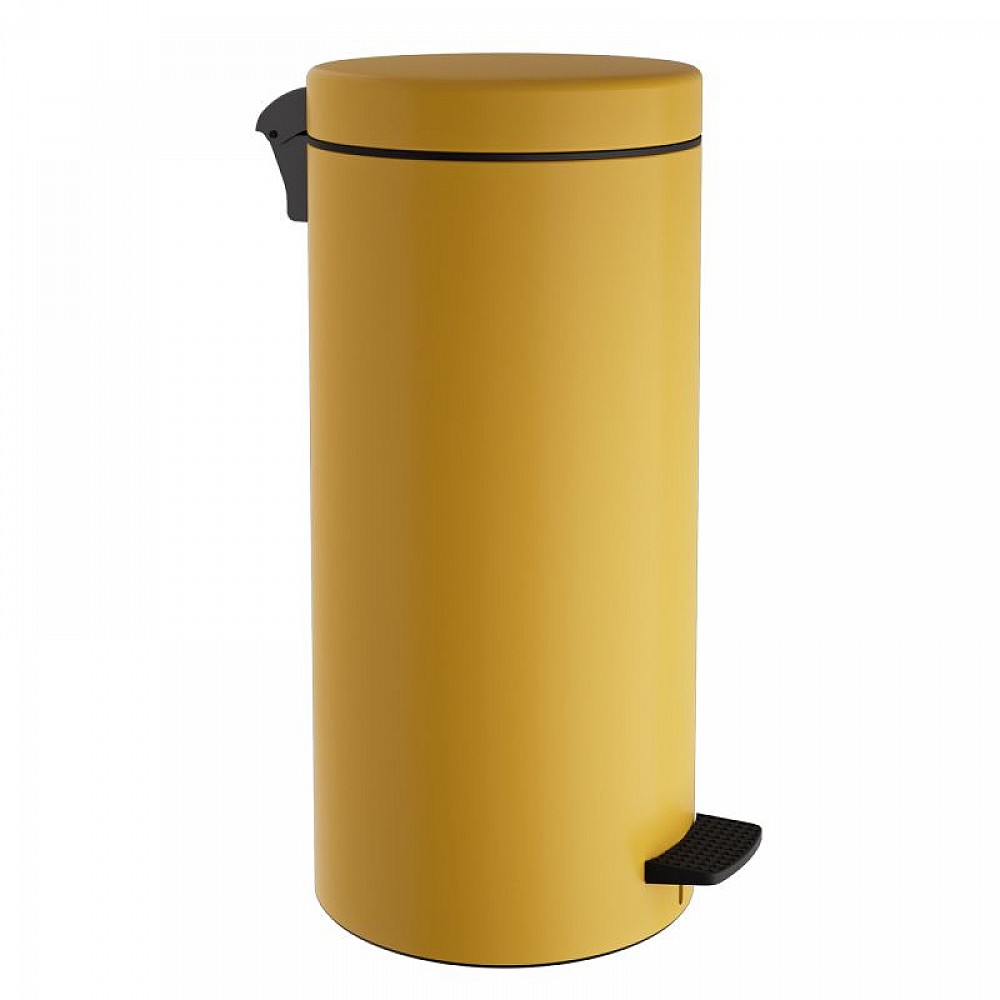 Χαρτοδοχείο 20 Lit, Soft Close - Matt Yellow, Pam & Co, Ø25 x H55 (cm), 18-310-603 Χαρτοδοχείο 20 Lit, Soft Close - Matt Yellow, Pam & Co, Ø25 x H55 (cm), 18-310-603