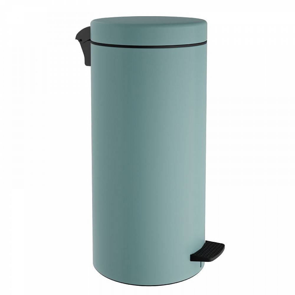 Χαρτοδοχείο 20 Lit, Soft Close - Matt Turquoise, Pam & Co, Ø25 x H55 (cm), 18-310-913 Χαρτοδοχείο 20 Lit, Soft Close - Matt Turquoise, Pam & Co, Ø25 x H55 (cm), 18-310-913